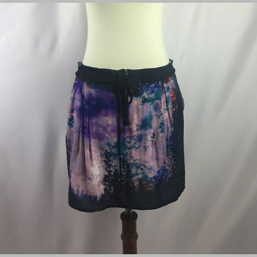Idano Patterned Mini Skirt